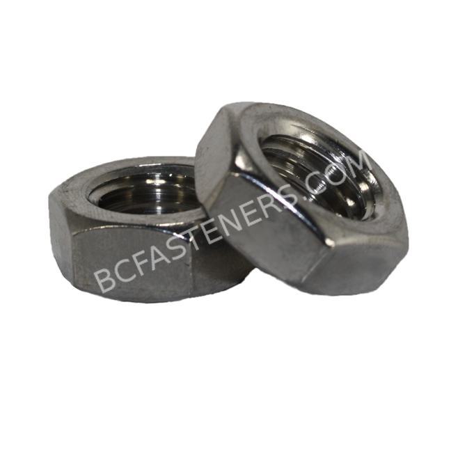 Hex Jam Nut Stainless BC Fasteners & Tools