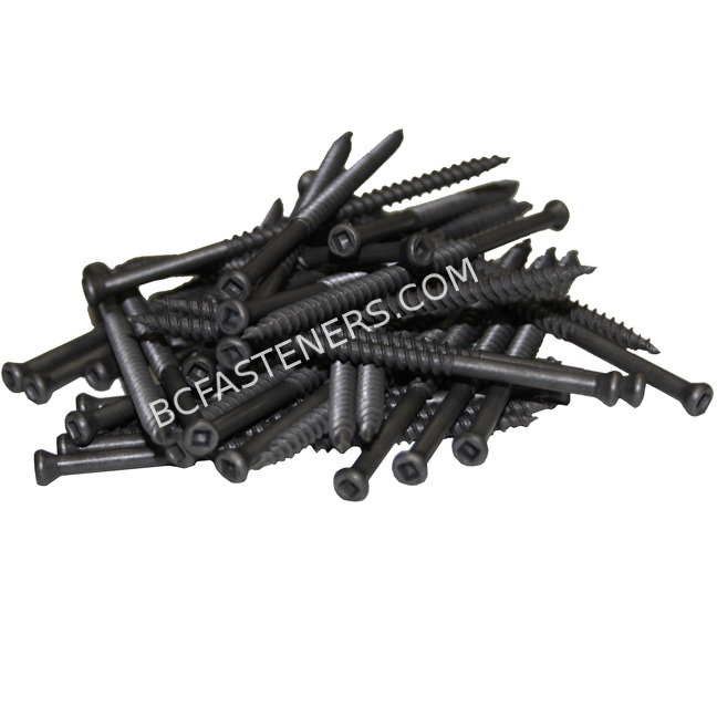 Finish Screws Trim Head Plain BC Fasteners & Tools